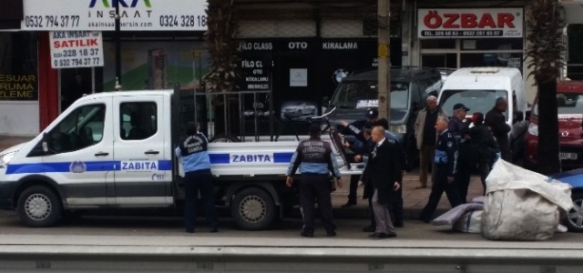 Oto Galericilerin Kaldırım İşgali Önleniyor