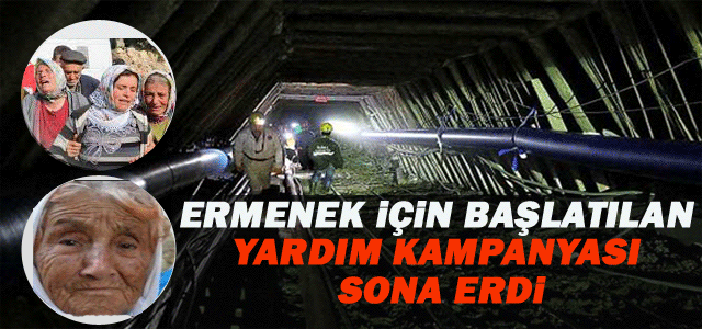 Ermenek İçin Başlatılan Yardım Kampanyası Sona Erdi