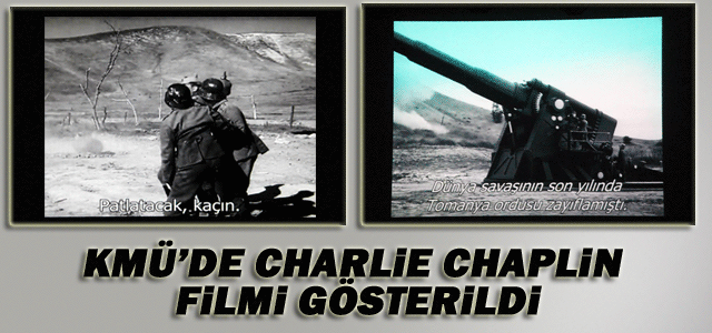 Kmü’de Charlie Chaplin Filmi Gösterildi