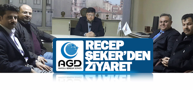 Recep Şekerʹden AGDʹye ziyaret