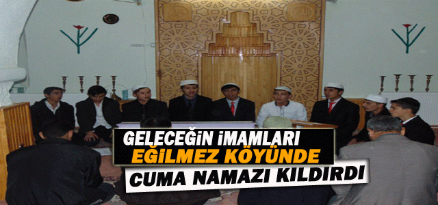 Anadolu İmam Hatip Eğilmez Köyünde