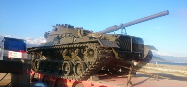 M-60 Tankı Anamur’da Sergilenmeye Başlandı