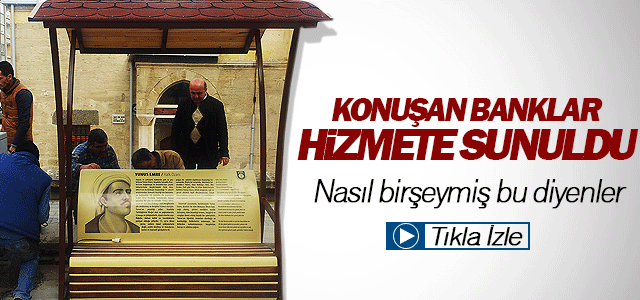 Konuşan Banklar Hizmete Sunuldu