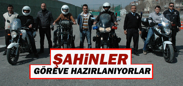 Şahinler Göreve Hazırlanıyor