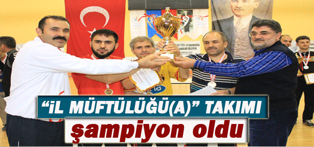 Masa Tenisinde Şampiyonun Adı “İl Müftülüğü(A)” Takımı Oldu