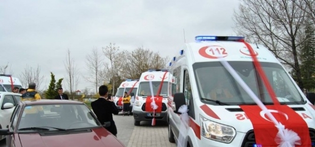 Karaman’a 6 Yeni Ambulans