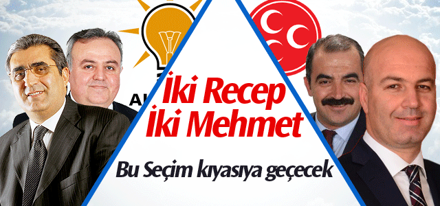 İki Recep İki Mehmet Yarışacak