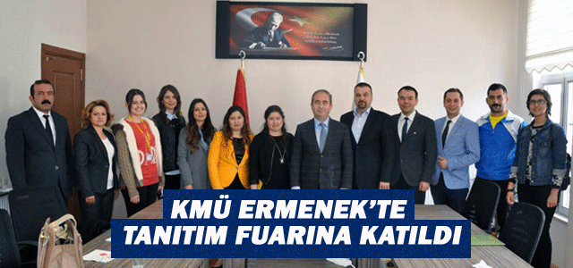 Kmü, Ermenek’te Tanıtım Fuarına Katıldı