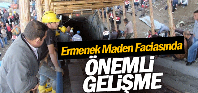 Ermemek Maden Faciasında önemli gelişme