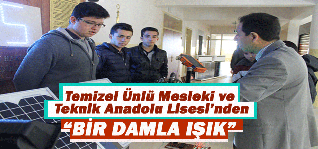 Etkinlikler “Bir Damla Işık” İçin