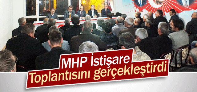 MHP Karaman Teşkilatı İstişare Toplantısı Yaptı