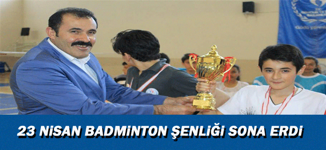 23 Nisan Badminton Şenliği Sona Erdi