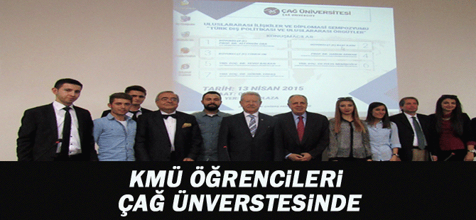 Kmü Öğrencileri Çağ Üniversitesinde