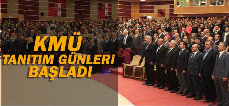 Kmü Tanıtım Günleri Başladı