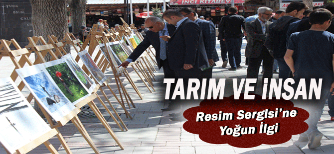 Tarım ve İnsan Temalı Resim Sergimiz Yoğun İlgi Gördü