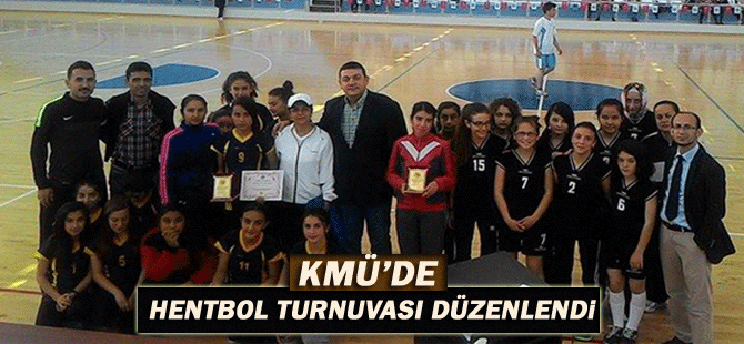 Kmü’de Hentbol Turnuvası Düzenlendi