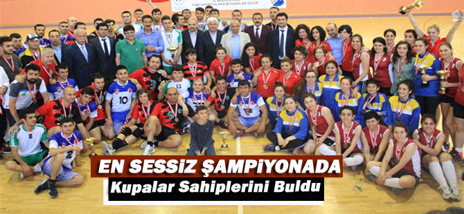 En Sessiz Şampiyonada Kupalar Sahiplerini Buldu