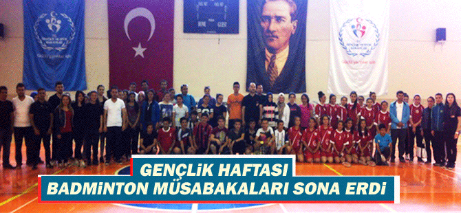 Gençlik Haftası Badminton Müsabakaları Sona Erdi