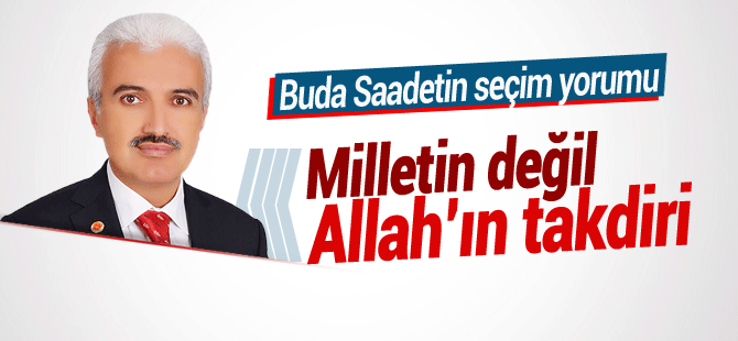 Şaban Şahin, Seçim sonuçlarını değerlendirdi