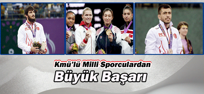 Kmü’lü Milli Sporcular Madalyaya Doymuyor