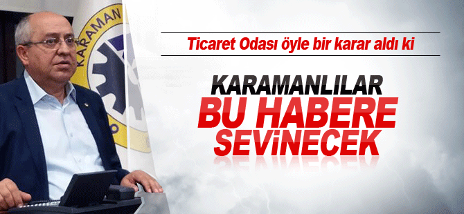 Ticaret Odası Alışveriş Merkezi yapıyor.