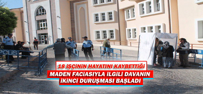 Ermenek Maden Faciasında İkinci Dava Başladı