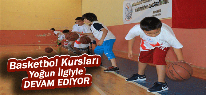 Basketbol Kurslarına Yoğun İlgi