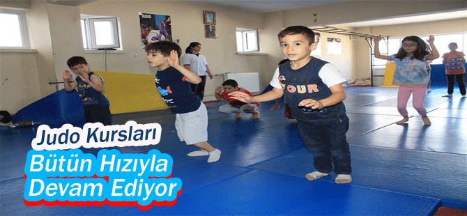 Judo Kursları Devam Ediyor