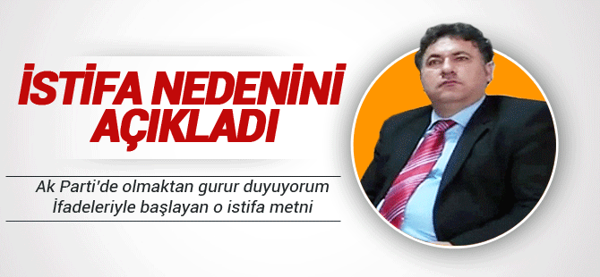 Cevdet Uyar istifa nedenini açıkladı