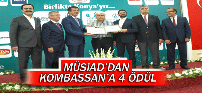 Müsiad’dan Kombassan’a 4 Ödül