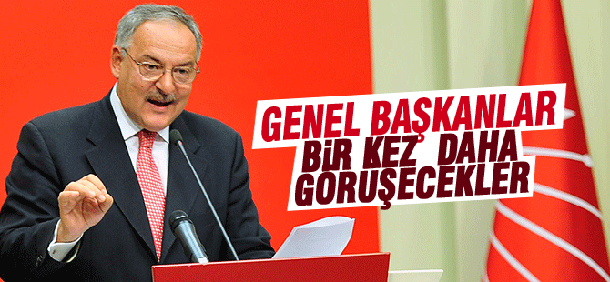 Ahmet Davutoğlu ile Kemal Kılıçdaroğlu bir araya geldi