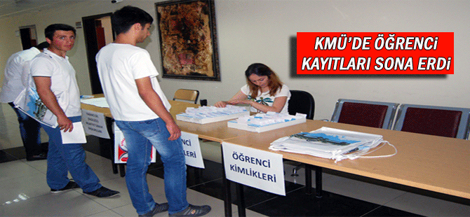 Kmü’de Öğrencikayıtları Sona Erdi