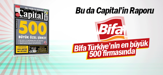 Bifa Bisküvi Captalin listesinde