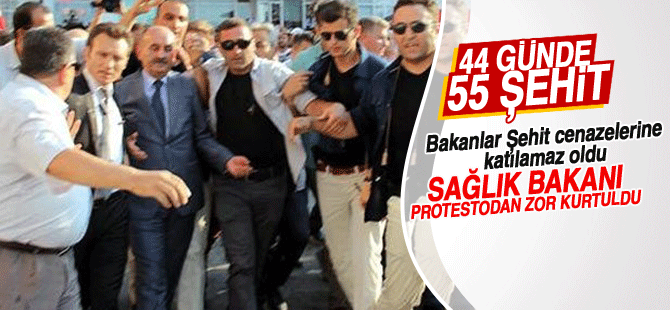 Bakana pet şişeli, bozuk paralı protesto