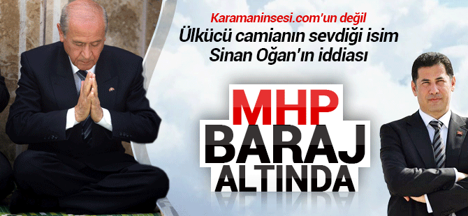 Sinan Oğan: MHP'nin işi zor