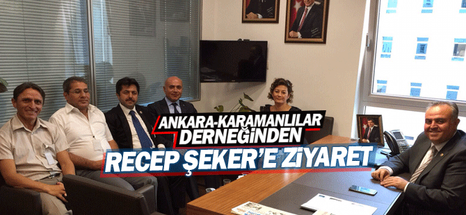 Ankara-Karaman Derneğinden ziyaret