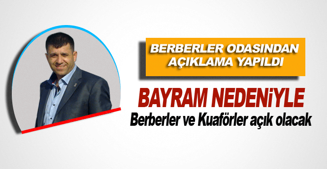 Kurban Bayramı nedeniyle  Başkan Selahaddin PEKOĞLU'nun basın açıklaması