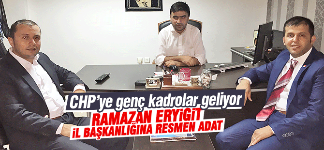 Ramazan Eryiğit İl Başkanlığına aday