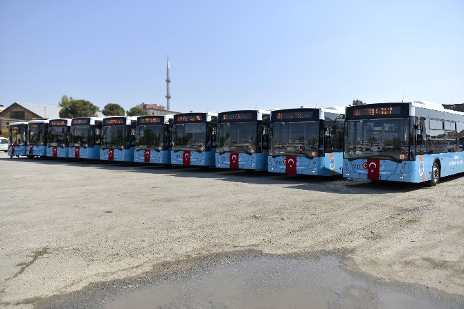 Mersin Büyükşehir Belediyesi Otobüs Filosunu Güçlendiriyor