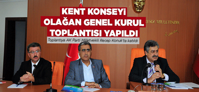 Kent Konseyi Toplandı