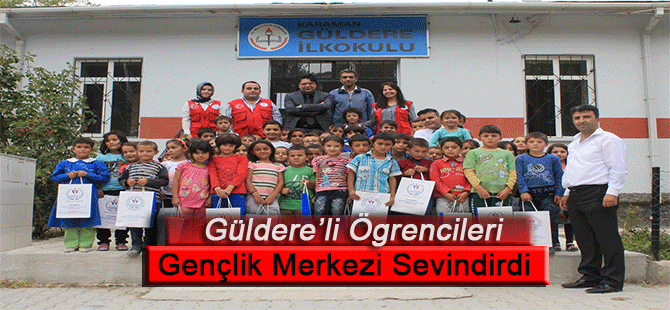 Güldere'li Öğrencileri Ggençlik Merkezi Sevindi