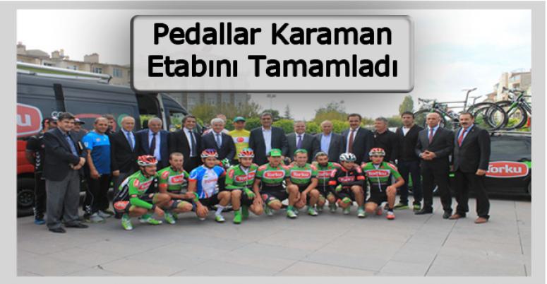 Pedallar Karaman Etabını Tamamladı