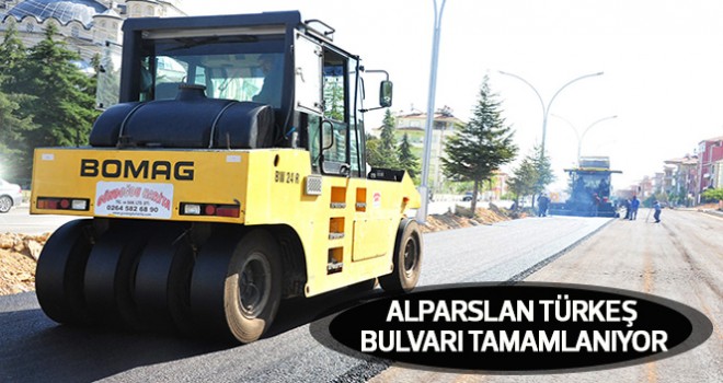 Alparslan Türkeş Bulvarı Tamamlanıyor