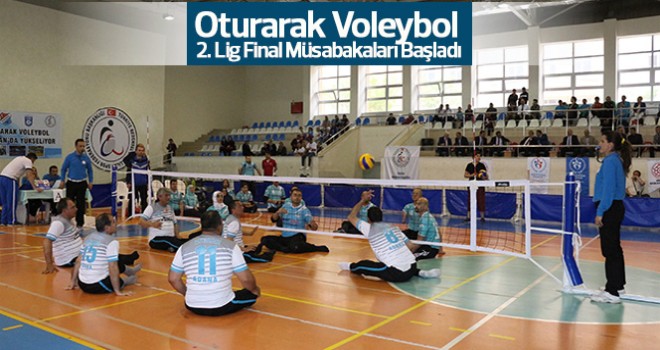 Karaman’da Oturarak Voleybol 2. Lig Final Müsabakaları Başladı