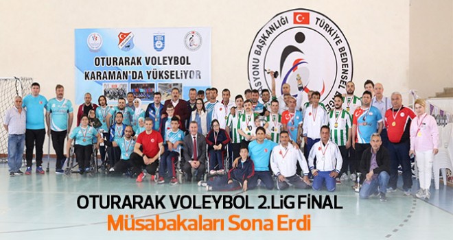 Oturarak Voleybolda 1.Lig’e Yükselen Takımlar Belli Oldu