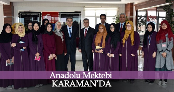 Anadolu Mektebi Karaman’da