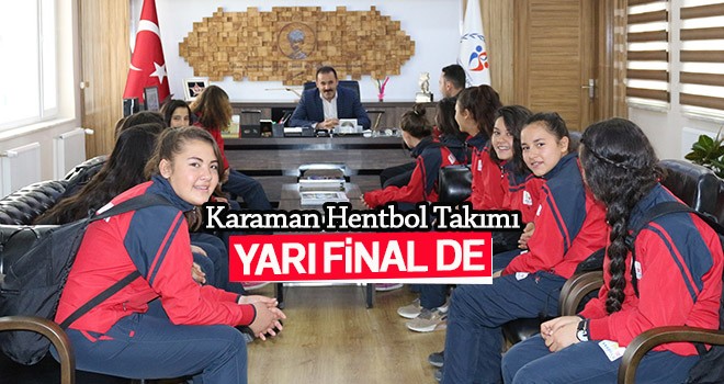 Karaman Hentbol Takımı Yarı Final Biletini Kaptı