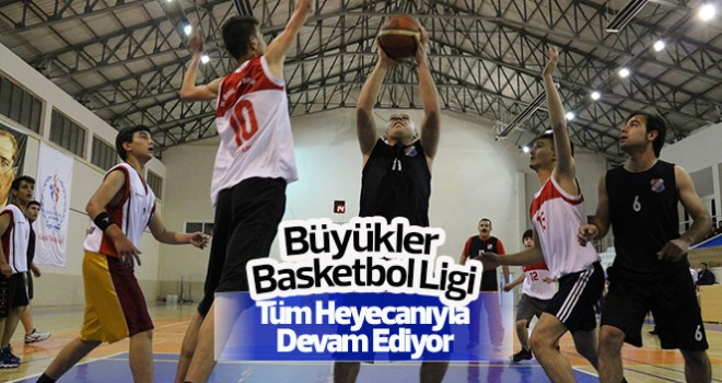 Büyükler Basketbol Ligi’nde Heyecan Devam Ediyor