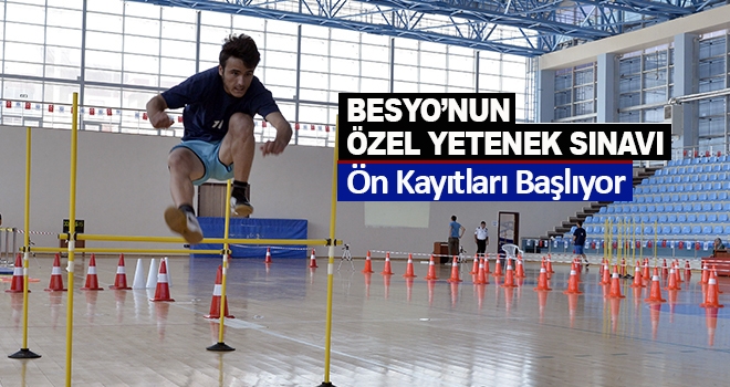 KMÜ Besyo’nun Özel Yetenek Sınavı Ön Kayıtları Başlıyor