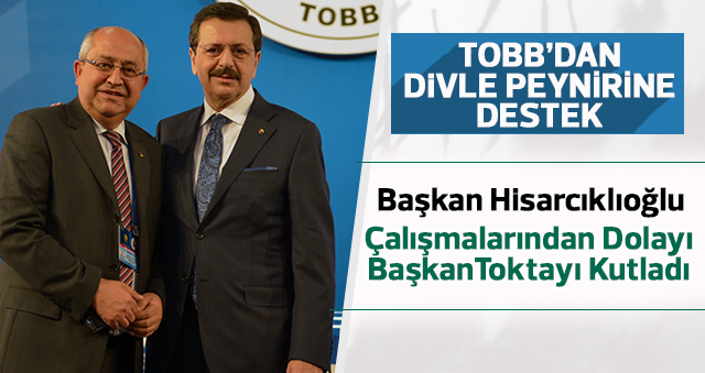 TOBB’DAN Divle Peynirine Destek